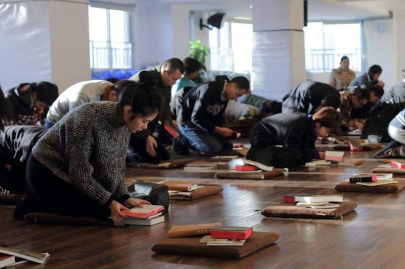 自两年前中国大陆修订《宗教事务条例》后,“秋雨圣约”一直被当局视为眼中钉。(脸书资料图片)